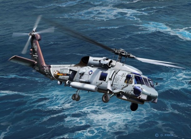  Сборная модель 04955 Revell Американский многоцелевой вертолет SH-60 NAVY 
