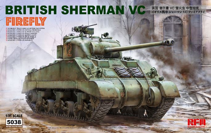 5038 RFM Танк Sherman VC Firefly 1/35