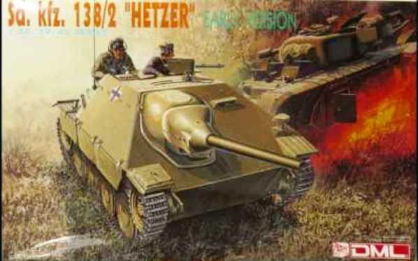 6030 Dragon German Sd.Kfz. 138/2 Hetzer (Early Version) 1/35