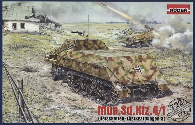 722 Roden Германский бронетранспортер Sd.Kfz.4 1/72