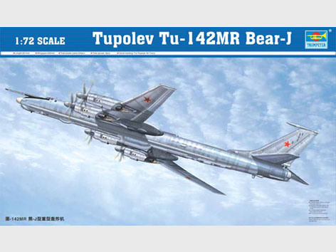 Сборная модель 01609 Trumpeter Советский самолет ТУ-142МР 