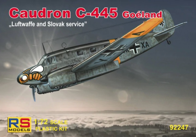 92247 RS Models Самолет Caudron C-445 Goeland 1/72