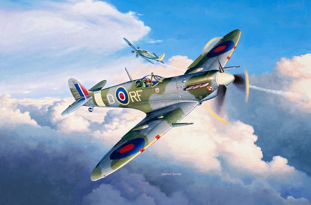 Сборная модель 03897 Revell Истребитель Spitfire Mk.Vb 
