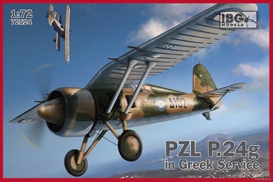 72524 IBG Models PZL P.24G in Greek Service 1/72