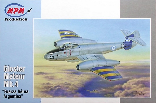 72554 MPM Самолет Gloster Meteor Mk.4 "Fuerza Aerea Argentina" 1/72
