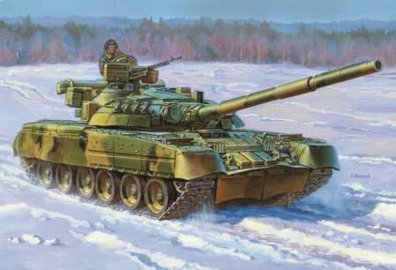Сборная модель 3591 Звезда Советский танк Т-80УД