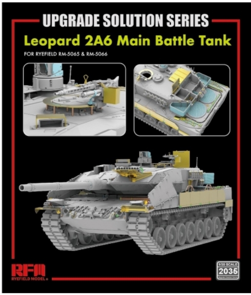 2035 RFM Upgrade set for 5065 & 5066 Leopard 2A6 1/35
