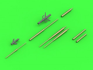 AM-72-106 Master-model Su-17, Su-20, Su-22 (Fitter) - Pitot Tubes (optional parts for all versions)