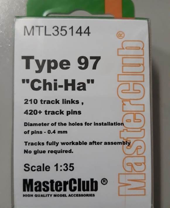 MTL35144 MasterClub Металлические траки для Type 97 "Chi-Ha" 1/35
