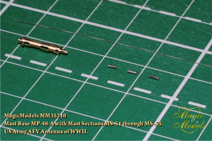 MM35210 Magic Models Антенна МР-48-А. для американской БТТ WWII 1/35