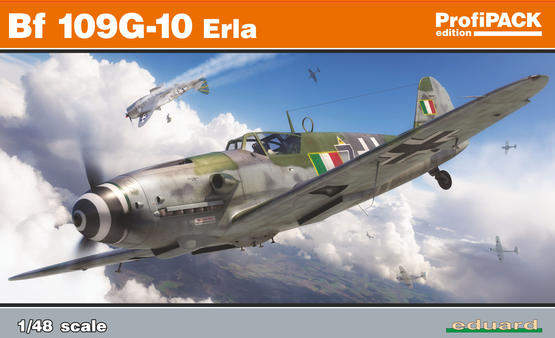 82164 Eduard Самолет Bf 109G-10 Erla (ProfiPACK) 1/48