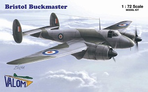 72031 Valom Самолет Bristol Buckmaster Mk.I Масштаб 1/72