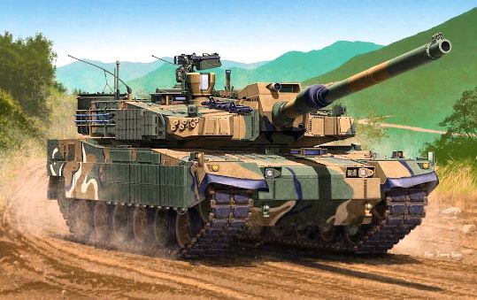  Сборная модель 13511 Academy Танк R.O.K. ARMY K2 "Black Panther" 