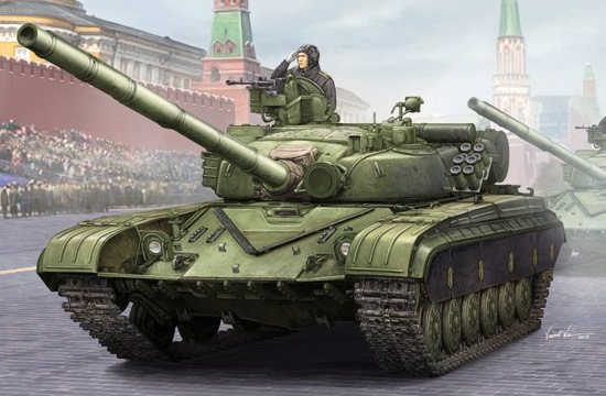Сборная модель 05521 Trumpeter Советский танк T-64Б (модификация 1984 года)
