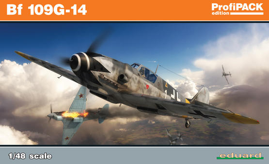 82118 Eduard Немецкий истребитель Messerschmitt Bf 109G-14 (ProfiPACK) 1/48
