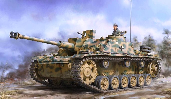8004 Takom Немецкая САУ StuG.III Ausf.G early production 1/35