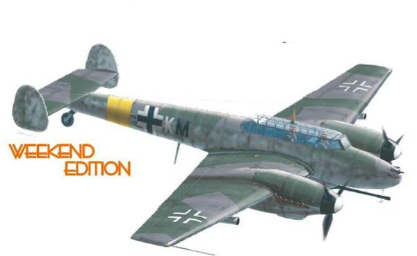 84140 Eduard Немецкий истребитель Bf 110G-2 (Weekend) 1/48