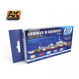 AK559 AK Interactive Набор красок для ВМФ Германии