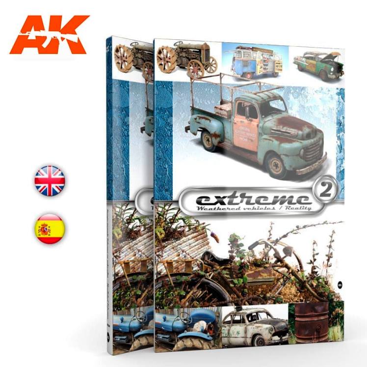 AK503 AK Interactive Журнал Extreme x2 Weathered Vehicles / Reality EN (English)