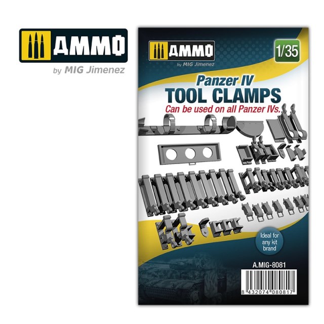 AMIG8081 AMMO MIG Аксессуары Panzer IV tool clamps 1/35
