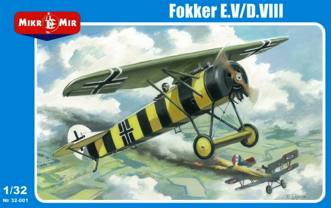 32001 MikroMir Fokker EV/DVIII 1 1/32