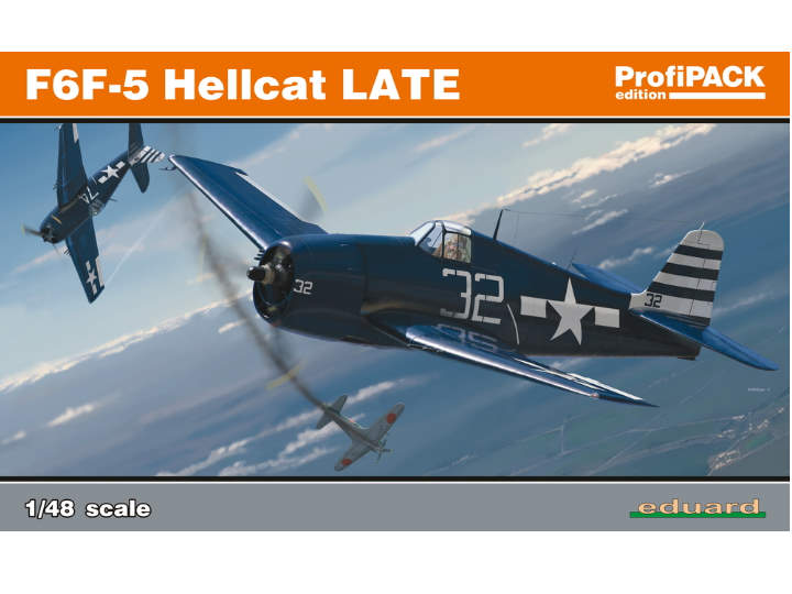 8224 Eduard Американский истребитель F6F-5 Hellcat late (ProfiPACK) 1/48