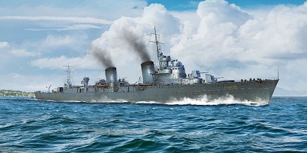 05356 Trumpeter Советский эсминец "Ташкент" 1940 г Масштаб 1/350