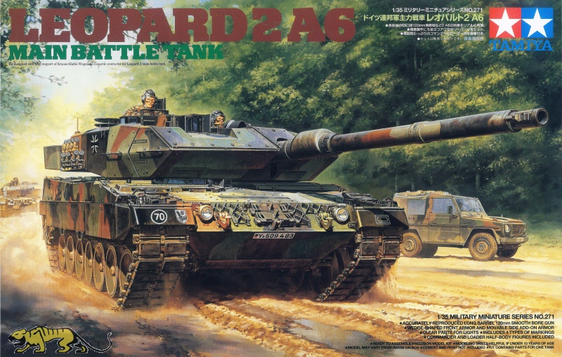 Сборная модель 35271 Tamiya Танк Leopard 2 A6  