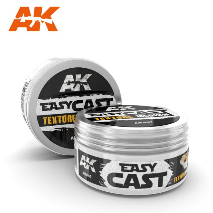 AK897 AK Interactive Easy Cast Texture (Имитация литой поверхности) 75м