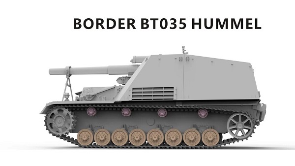 BT-035 Border Model САУ Hummel 15 см s.FH 18/1 (поздняя версия) 1/35