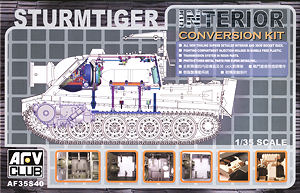 35S40 AFV-Club Полный набор интерьера для Sturmtiger 1/35