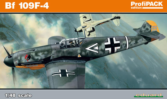 82114 Eduard Немецкий истребитель Bf 109F-4 (ProfiPACK) 1/48