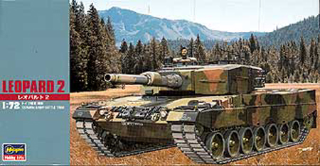 Сборная модель 31134 Hasegawa Немецкий танк LEOPARD 2 