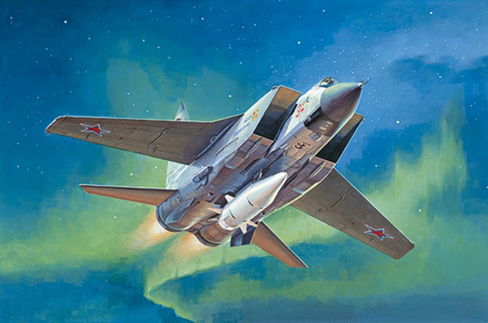 01697 Trumpeter Самолет МиГ-31БМ 1/72