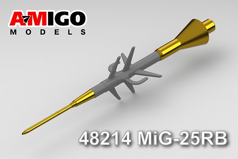 AMG48214 Amigo Models ПВД самолетов МиГ-25РБ/ РБТ/ РБН/ РБС/ ПУ 1/48