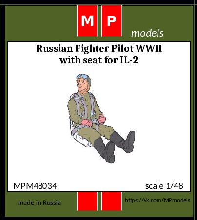 MPM48034 MP Models Пилот Ил-2 1/48