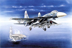Сборная модель 7207 Звезда Советский истребитель Су-33