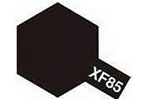 81785 Tamiya Краска акриловая матовая XF-85 Rubber Black (Резина) 10мл