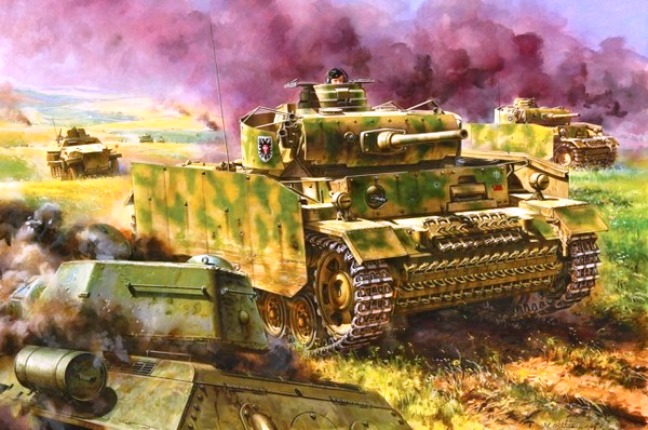 7323К Dragon Танк Pz.Kpfw.III Ausf.M w/Schurzen (+72B12 RB Model) 1/72