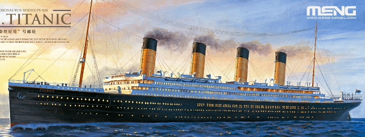 PS-008 MENG Model R.M.S. Titanic 1/700