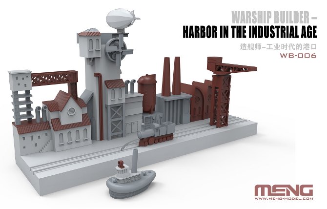 WB-006 Meng Model Harbor In The Industrial Age