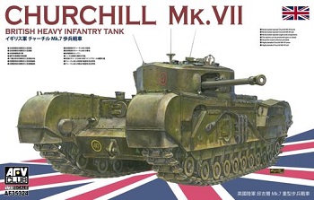 AF35324 AFV Club Английский танк Churchill MK. VII 1/35