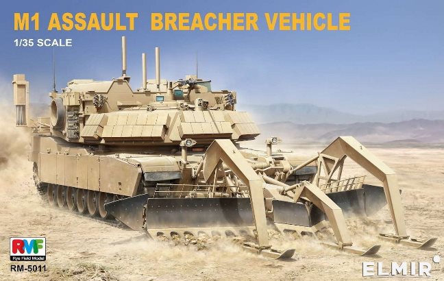 5011 RFM Машина разминирования M1 Assault Breacher Vehicle 1/35