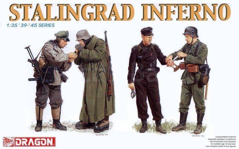 6343 Dragon Германские солдаты Stalingrad Inferno 1/35