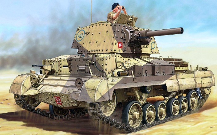 35GM0001 Gecko Models Британский танк A10 Mk.IA CS (рваная коробка) 1/35