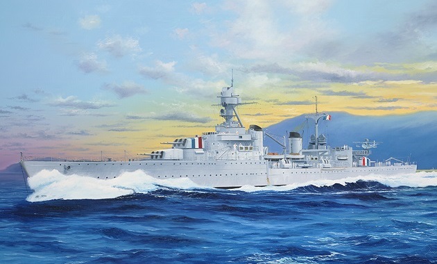 05374 Trumpeter Французский легкий крейсер Marseillaise 1/350