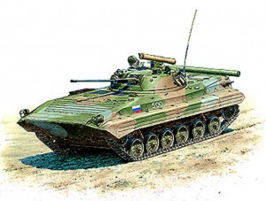 ПН3554 Звезда Подарочный набор Советская боевая машина пехоты БМП-2 Масштаб 1/35