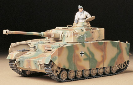 Сборная модель 35209 Tamiya Немецкий танк Pz.kpfw. IV Ausf.H, (ранняя версия) с полной деталировкой внешнего оборуд.) 