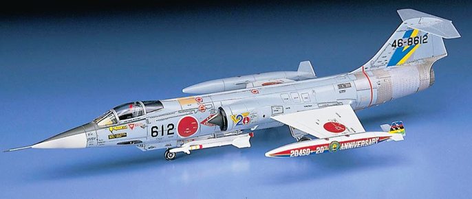 00446 Hasegawa Самолет F-104J/CF-104 1/72