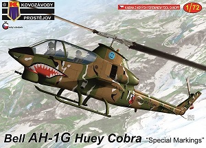 0381 Kovozavody Prostejov Вертолёт Bell AH-1G Huey Cobra "Special Markings" 1/72